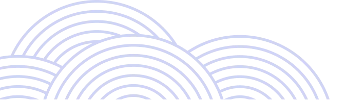 The image shows a stylized graphic with abstract shapes resembling waves or clouds against a dark background, accompanied by a lighter shape on the right that could be interpreted as a horizon line.